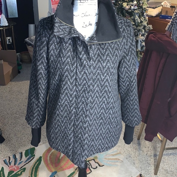 Prana houndstooth peacoat - Picture 5 of 15